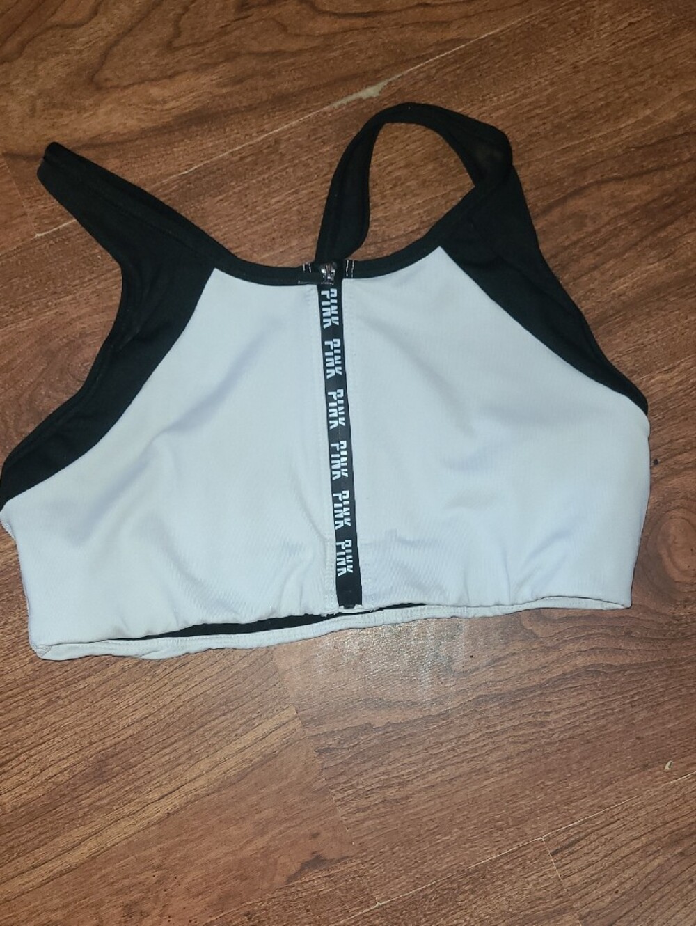 Nike Women’s Gray Athletic Shorts NB Green Shorts Sports Bra Womens Size L - Picture 6 of 11